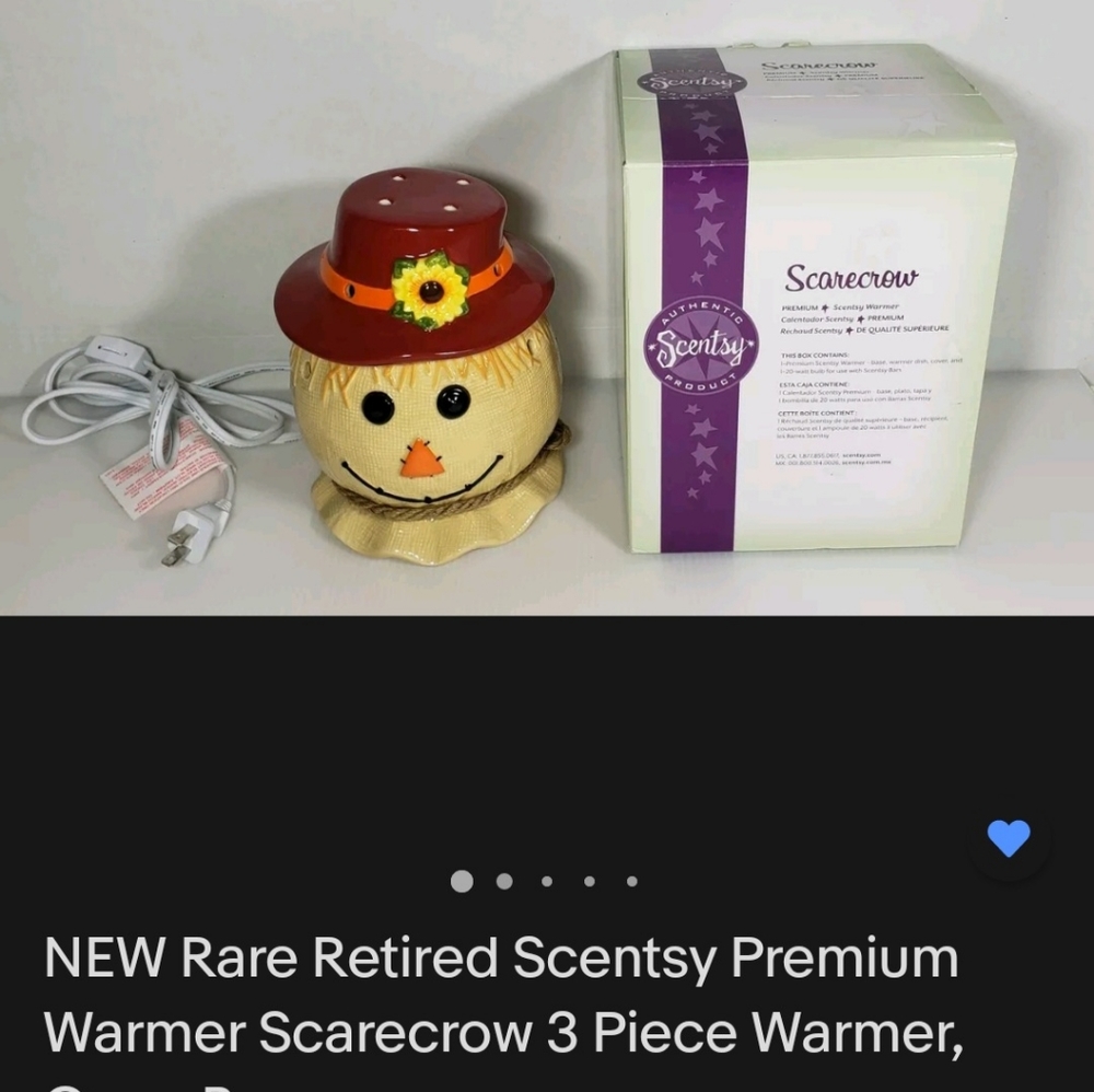 Retired Scentsy Warmer